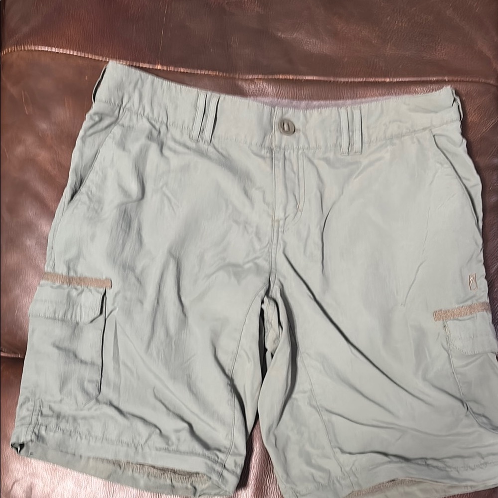 Alpine Design Women's Cargo Shorts - Light Gray